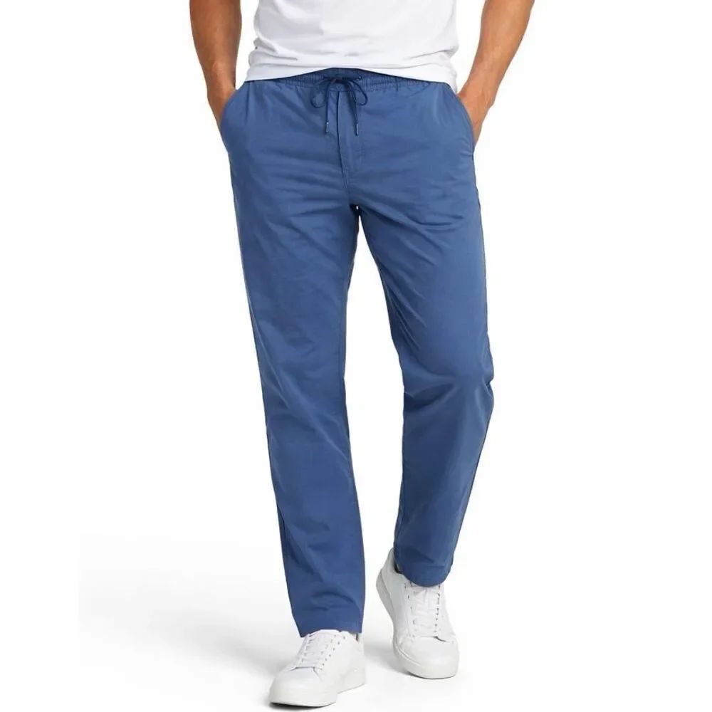 Sonoma blue chino drawstring jogger pant size large